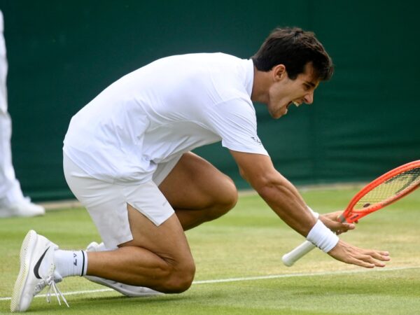 Cristian Garin at Wimbledon 2022