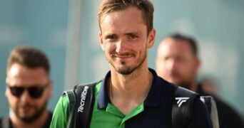 Daniil Medvedev, who leads the ATP rankings, at Mallorca, 2022