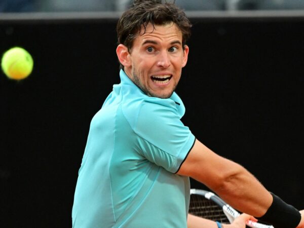 Dominic Thiem at the Italian Open in Rome, 2022