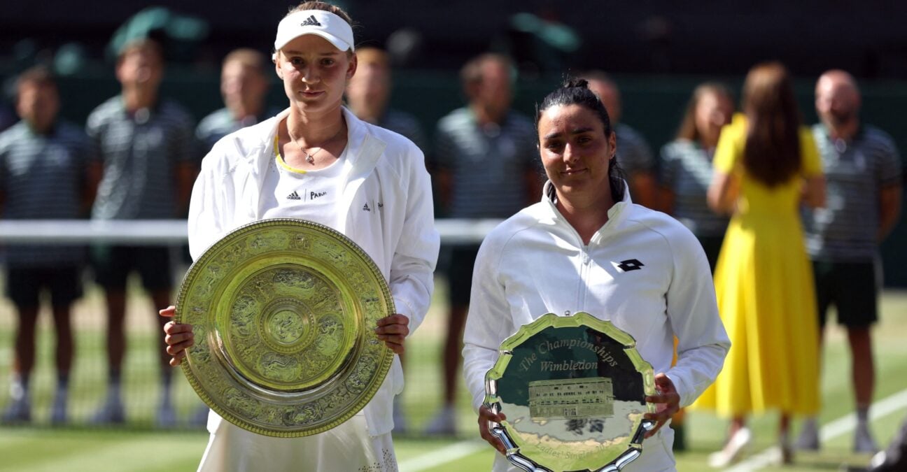 Elena Rybakina and Ons Jabeur