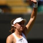 Elena Rybakina at Wimbledon 2022