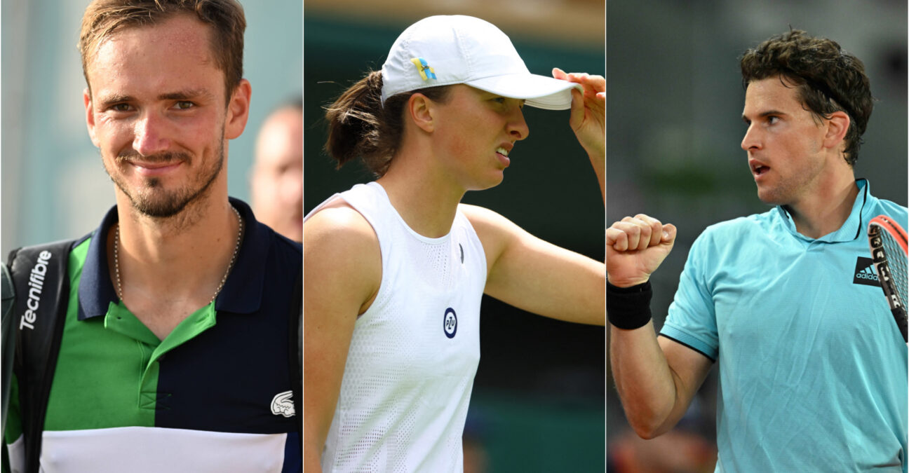 Medvedev, Swiatek, Thiem