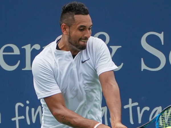 Nick Kyrgios at the Western & Southern Open in Cincinnati in 2018