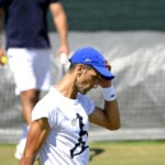 Novak Djokovic, Wimbledon 2022, training session
