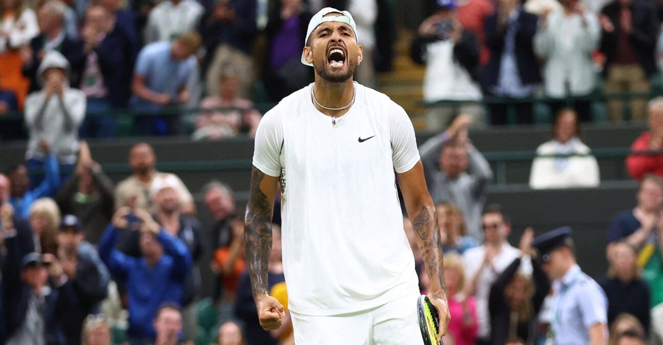 Nick Kyrgios Wimbledon 2022