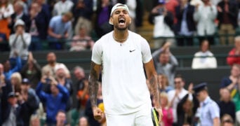 Nick Kyrgios Wimbledon 2022