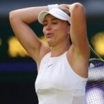 Paula Badosa at Wimbledon 2022