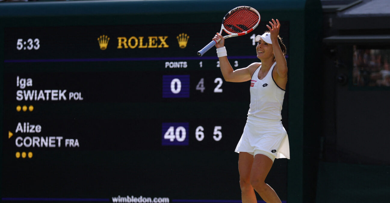 Alize Cornet, Wimbledon 2022