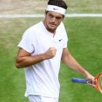 Taylor Fritz at Wimbledon 2022