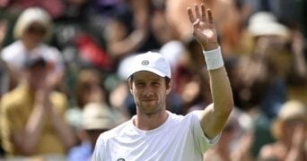 Van De Zandschulp at Wimbledon 2022