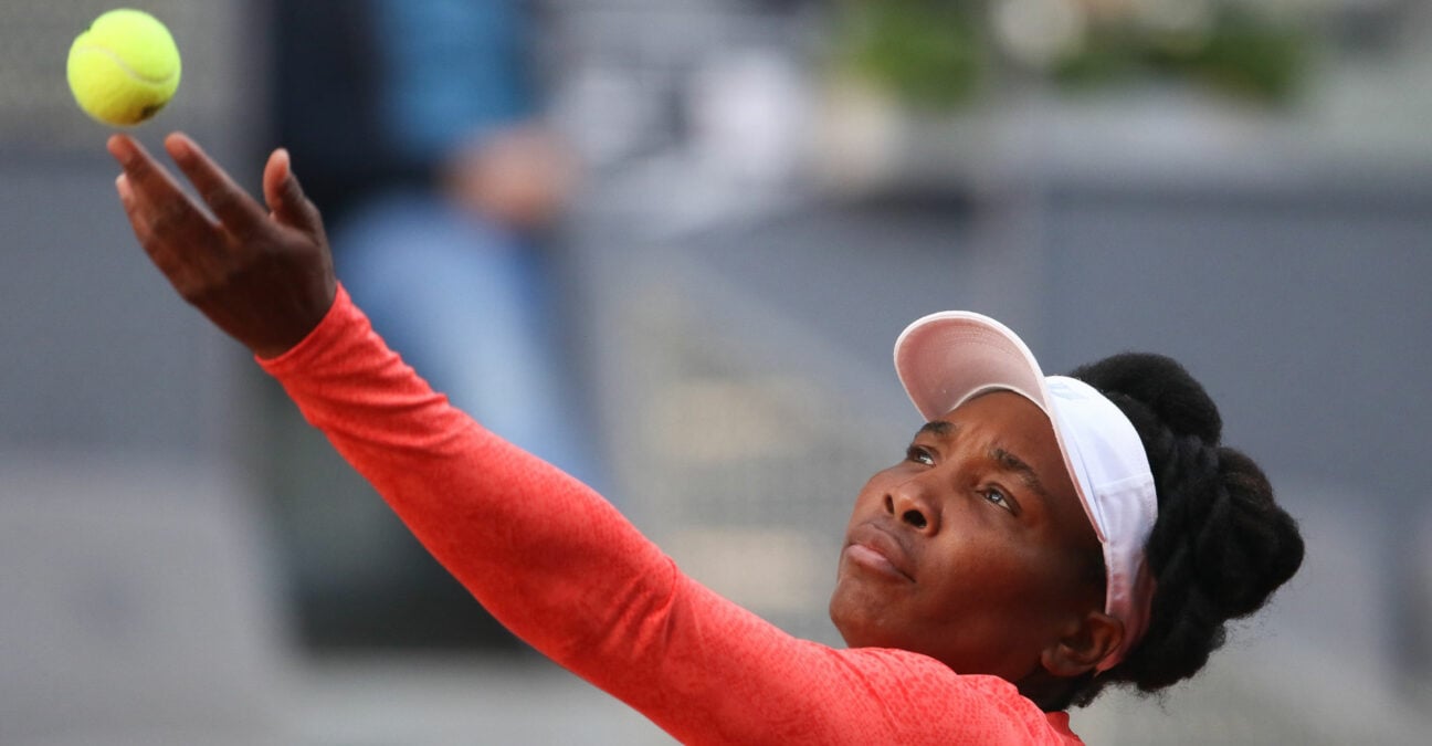 Venus Williams at the Mutua Madrid Open 2021 in Madrid, Spain