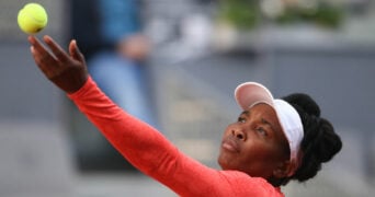 Venus Williams at the Mutua Madrid Open 2021 in Madrid, Spain