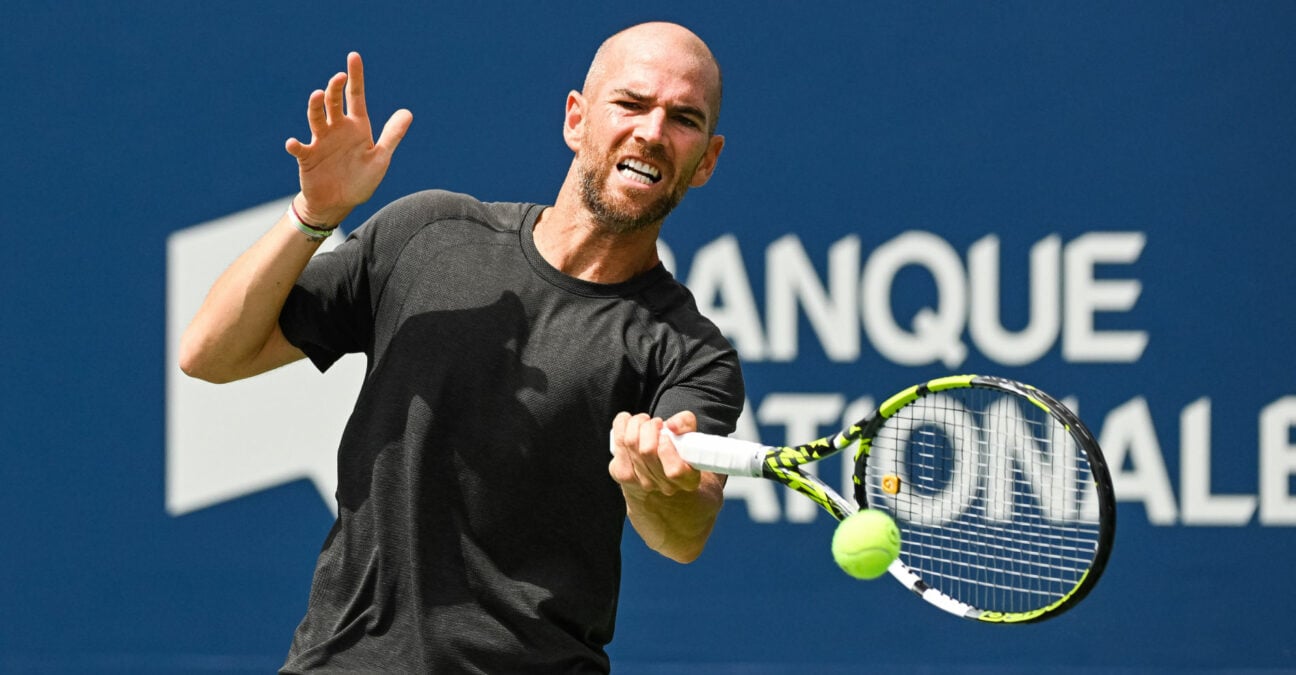 Adrian Mannarino, at the 2022 National Bank Open , makes a big jump in this week's ATP rankings