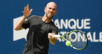 Adrian Mannarino, at the 2022 National Bank Open , makes a big jump in this week's ATP rankings