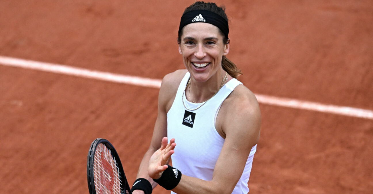 Andrea Petkovic at the 2022 French Open
