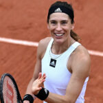 Andrea Petkovic at the 2022 French Open