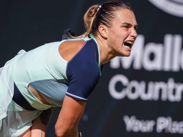 Aryna Sabalenka in Berlin in June 2022