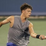 Ben Shelton at the 2022 Western & Southern Open in Cincinnati