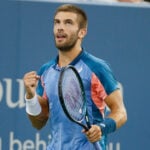 Borna Coric at the 2022 Western & Southern Open in Cincinnati