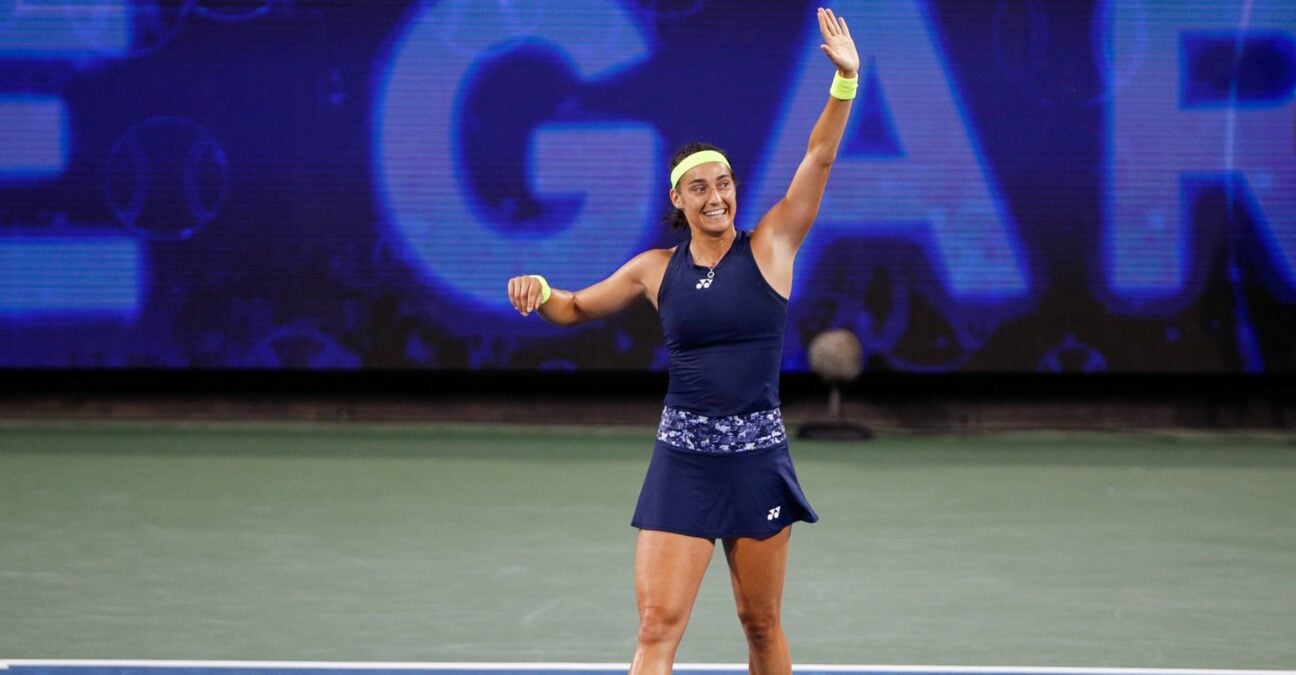 Caroline Garcia Cincinnati QF 2022