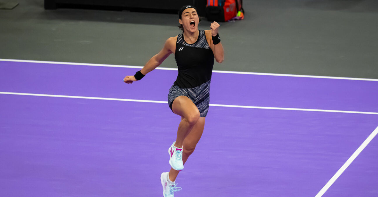 Caroline Garcia at the 2022 WTA Finals