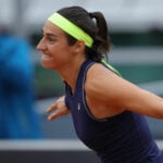 Caroline Garcia at the 2022 Warsaw Open