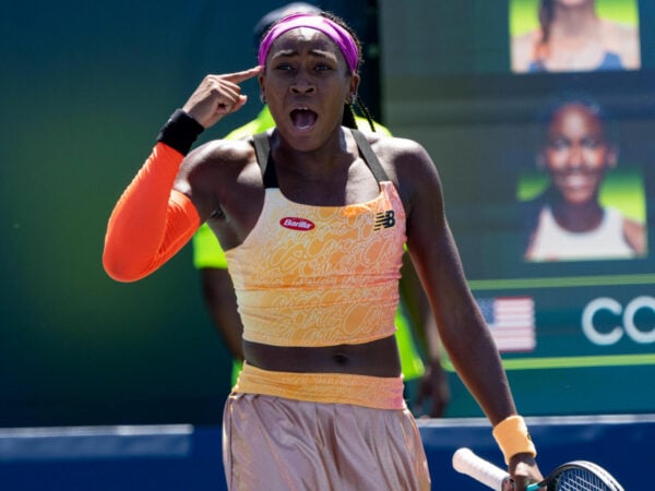 Coco Gauff at the 2022 National Bank Open in Toronto