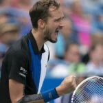Daniil Medvedev at the 2022 Western & Southern Open in Cincinnati