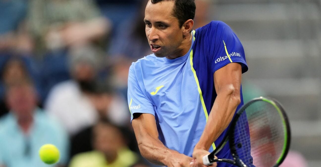 Daniel Elahi Galan at the 2022 US Open in New York