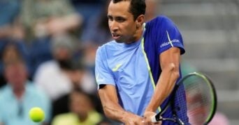 Daniel Elahi Galan at the 2022 US Open in New York