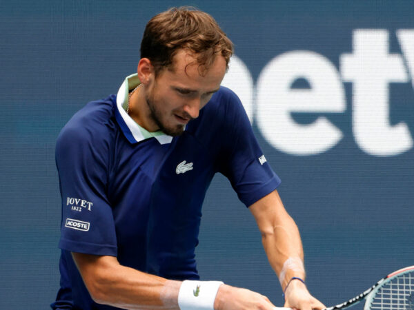 Daniil Medvedev at the 2022 Miami Open