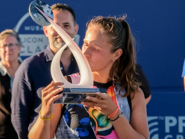 Daria Kasatkina in San Jose in August 2022