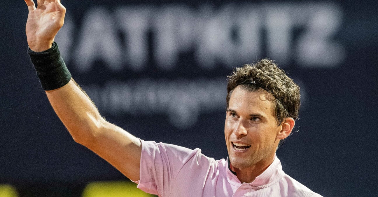 Dominic Thiem at the 2022 Kitzbuhel Open