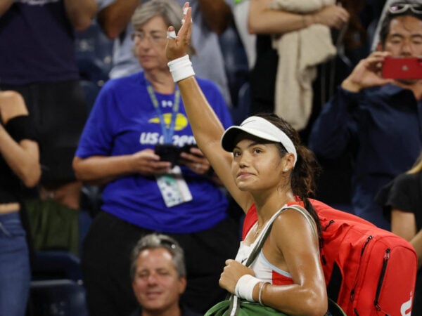 Emma Raducanu at the 2022 US Open