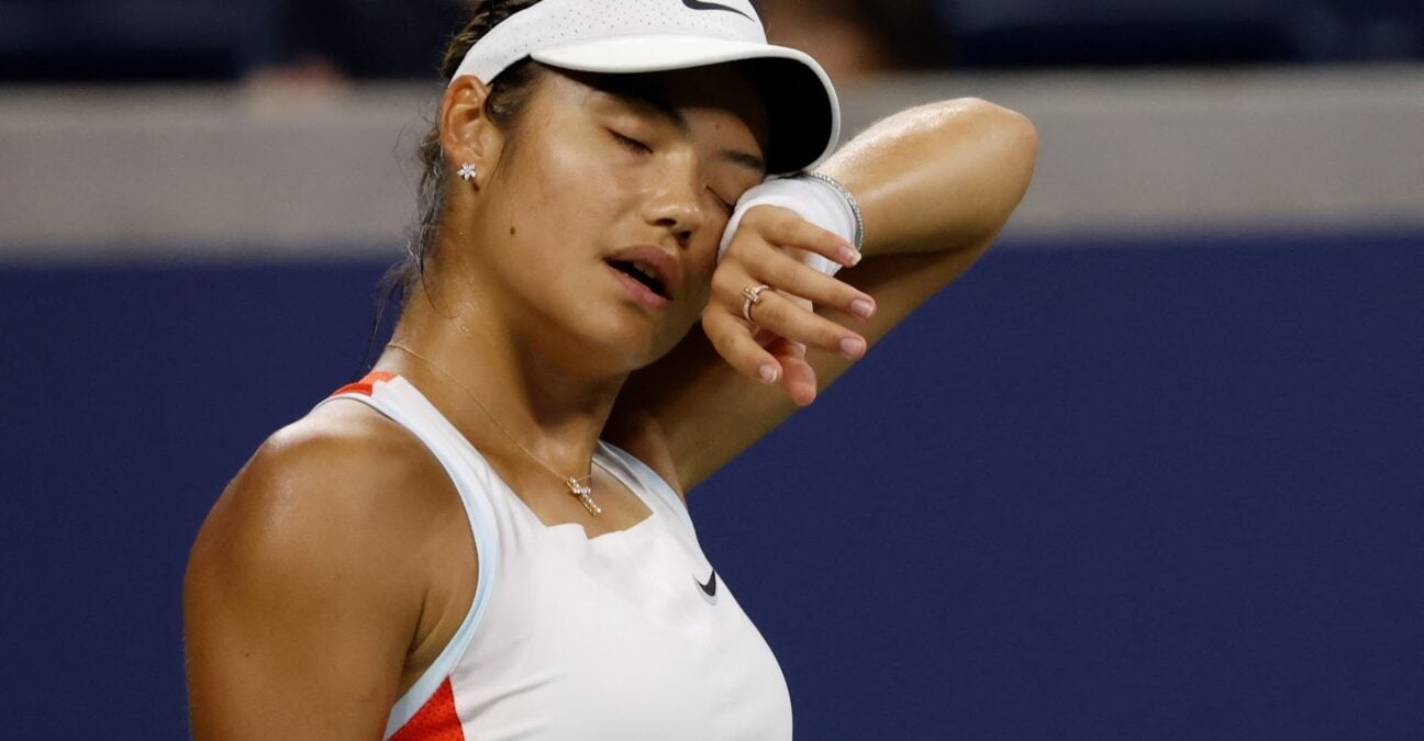Emma Raducanu at the 2022 US Open