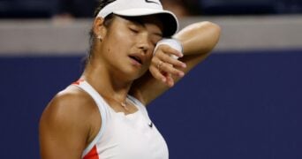Emma Raducanu at the 2022 US Open