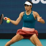 Emma Raducanu at the Miami Open in March 2022