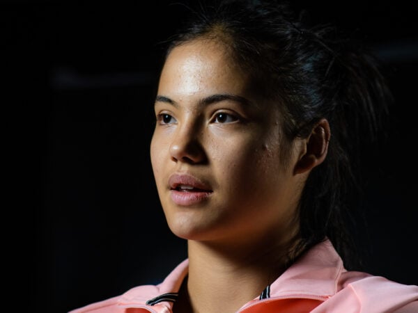 Emma Raducanu, portrait, 2022