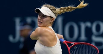 Eugenie Bouchard at the 2018 US Open in New York