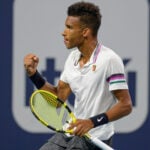 Felix Auger-Aliassime at the 2022 Miami Open