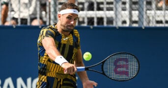 Grigor Dimitrov at the 2022 National Bank Open in Montreal