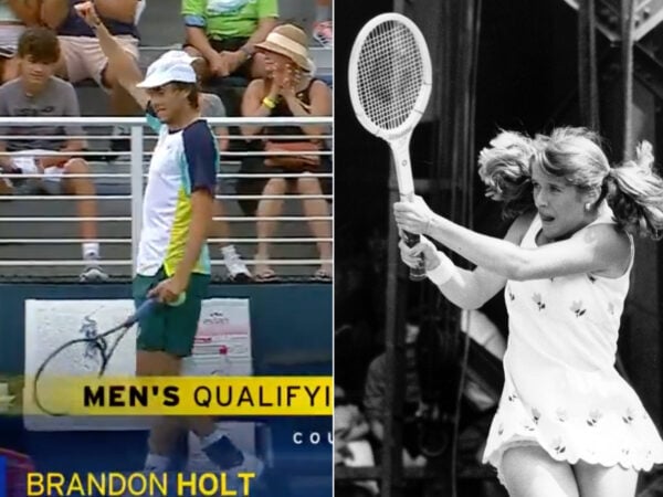 Brandon Holt, Tracy Austin's son