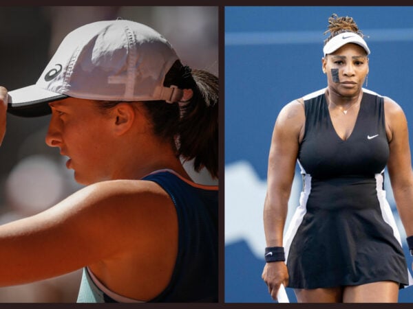 Iga Swiatek and Serena Williams
