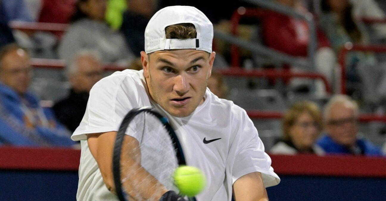 Jack Draper at the 2022 National Bank Open in Montreal
