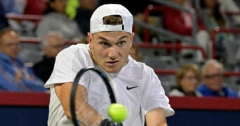 Jack Draper at the 2022 National Bank Open in Montreal