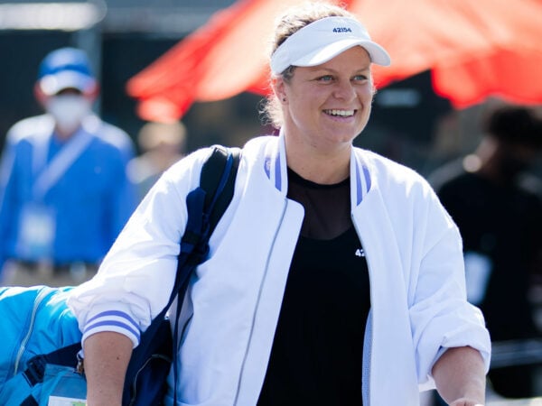Kim Clijsters at the 2021 Chicago Fall Tennis Classic
