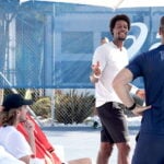 Stefanos Tsitsipas, Gael Monfils, Mouratoglou Academy