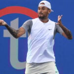 Nick Kyrgios at the 2022 Citi Open