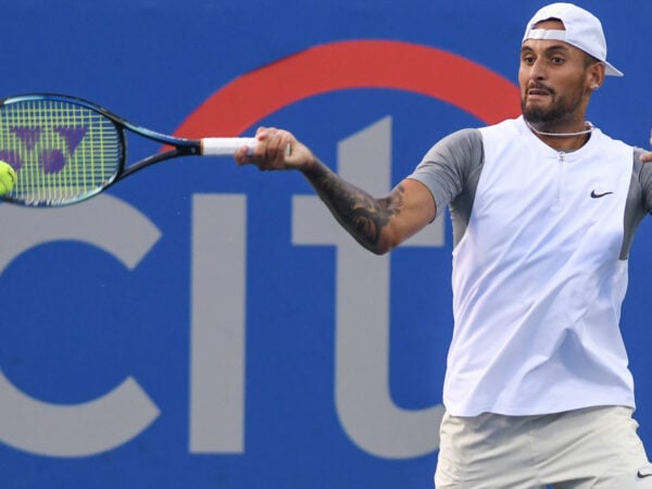 Nick Kyrgios at the 2022 Citi Open
