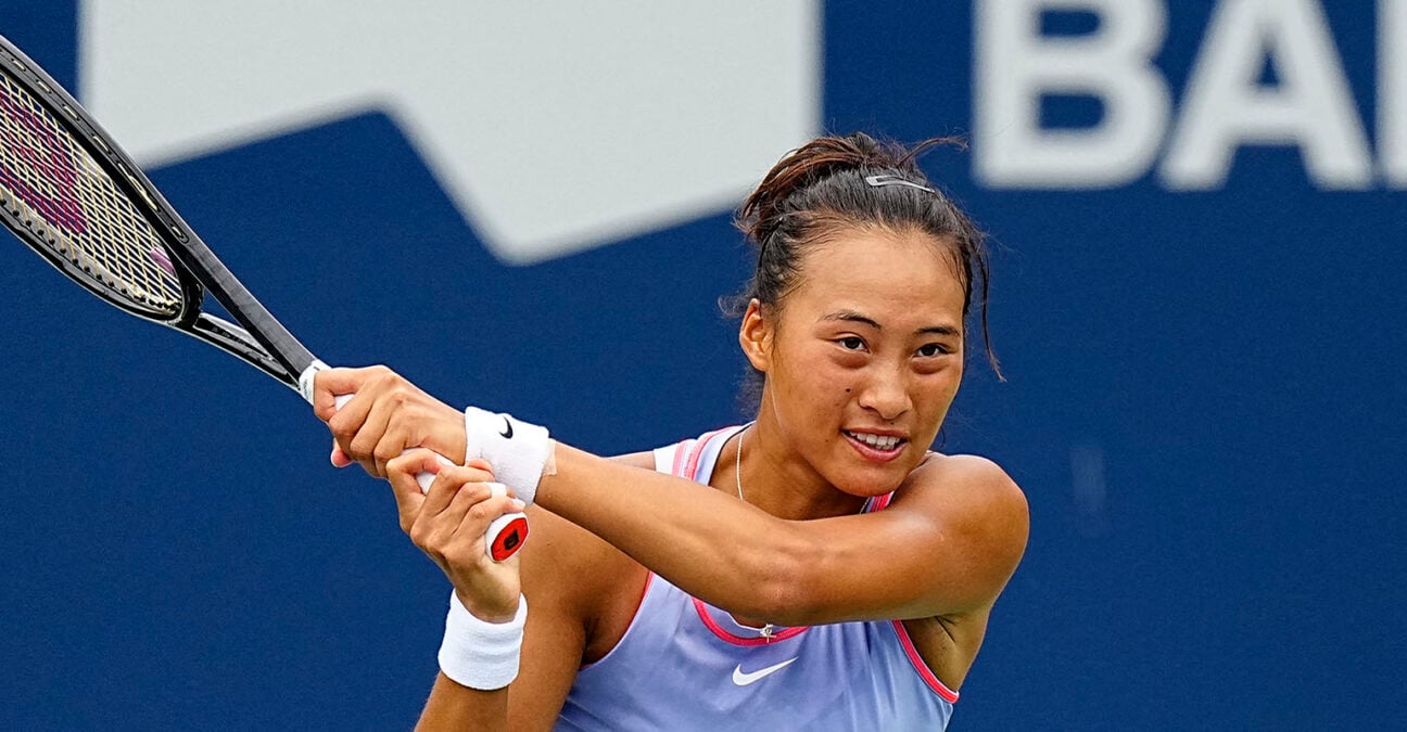 Qinwen Zheng 2022 Toronto